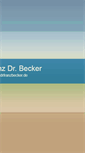 Mobile Screenshot of dr-franz-becker.de